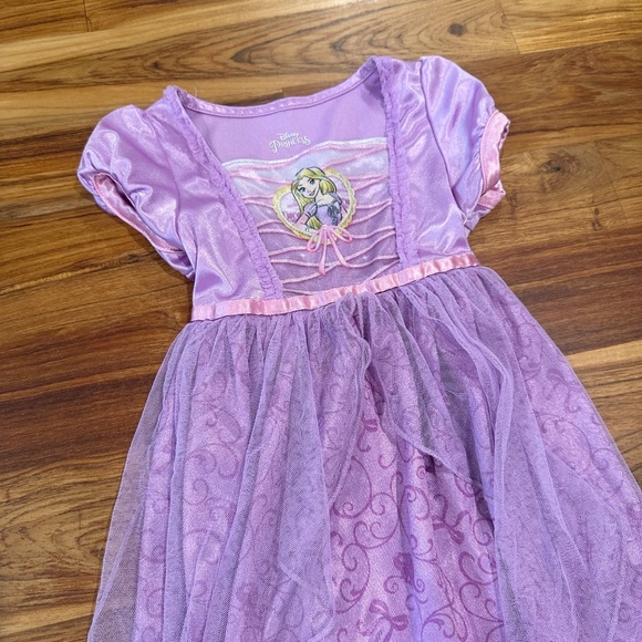 Kids Disney Princess Rapunzel Dress Up Nightgown Size 3T - Picture 3 of 3